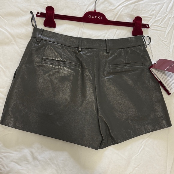 Gucci Leather Shorts - Picture 3 of 8